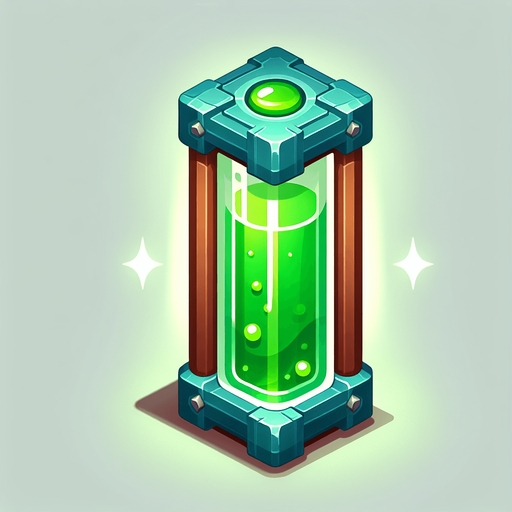 Green water energy bar.
Single Game Texture.  In-Game asset.  2d.  Blank background.  High contrast.  No shadows