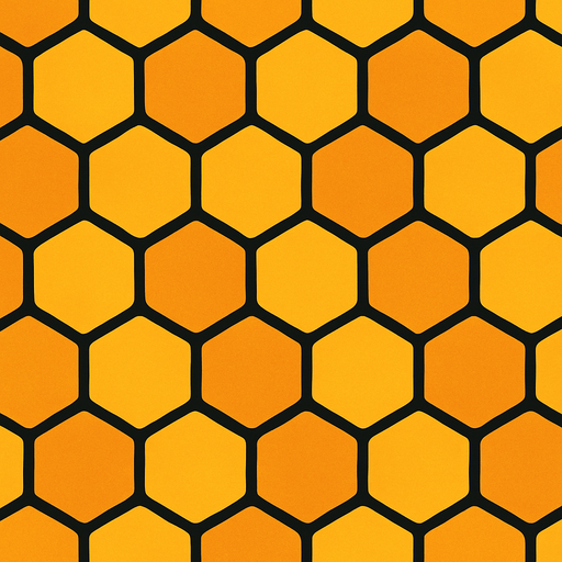 Fond d'écran ruche.
In-Game asset.  2d.  High contrast.  No shadows
