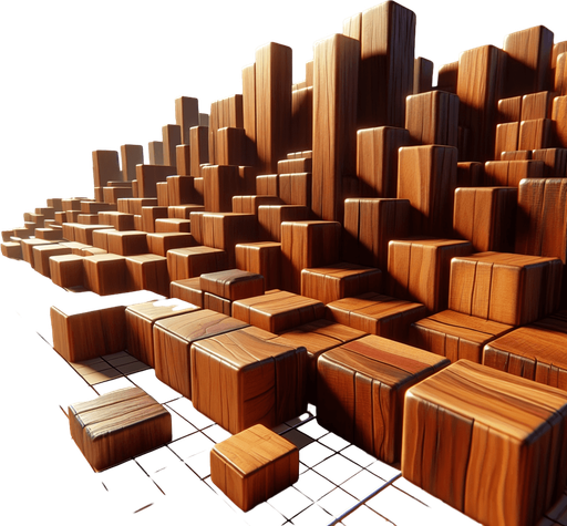 Worlds FRVR wood block