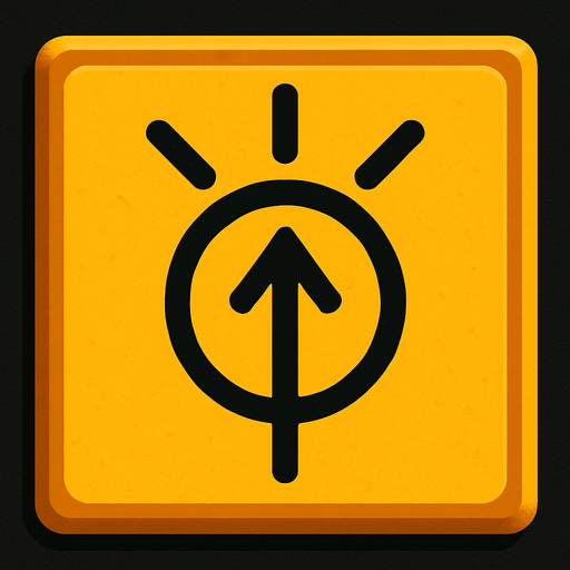 Create a tile with symbol on it.
In-Game asset.  2d.  High contrast.  No shadows