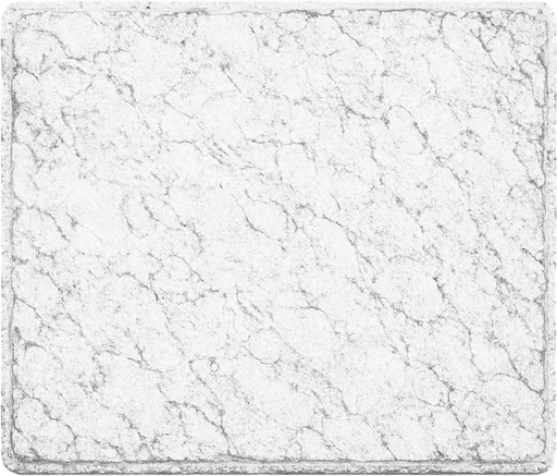 a textured white rectangular kitchen counter top. overhead view.
In-Game asset.  2d.  High contrast.  No shadows