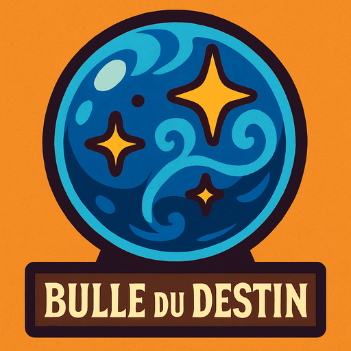 Bulle du destin.
In-Game asset.  2d.  High contrast.  No shadows