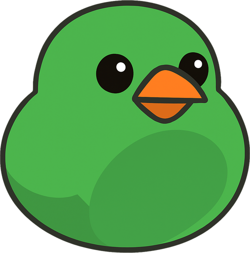 Green bird