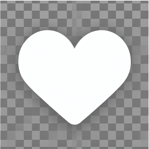 a basic white heart..
game icon
