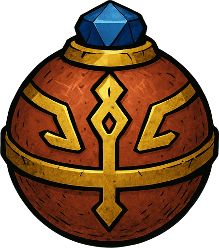 i want a fanshics ball for that showd show that textutrd snf motr frdign.
In-Game asset.  2d.  High contrast.  No shadows