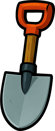 Shovel de plantas vs zombies.
In-Game asset.  2d.  No shadows