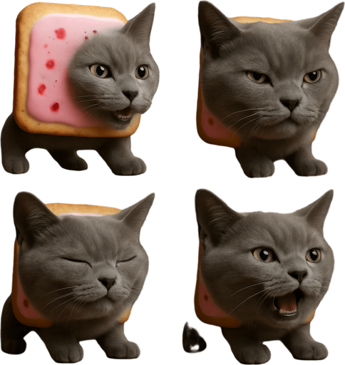 Sprite sheet with different face expressions