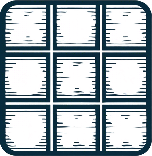 clean the inside of the squares