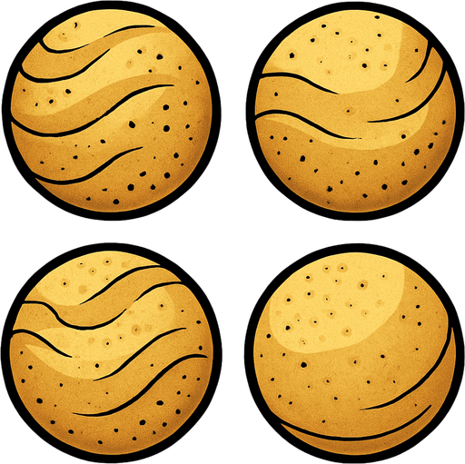 Pack of sand shots.sphere.
In-Game asset.  2d.  High contrast.  No shadows
