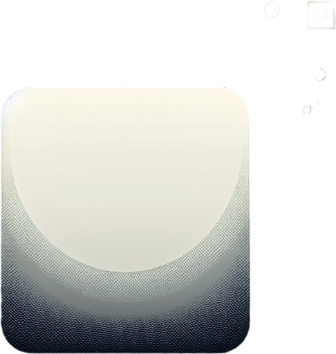 Rounded square with fog inside it. Simplistic.
Single Game Texture. In-Game asset. 2d. Blank background. Low contrast. No shadows.