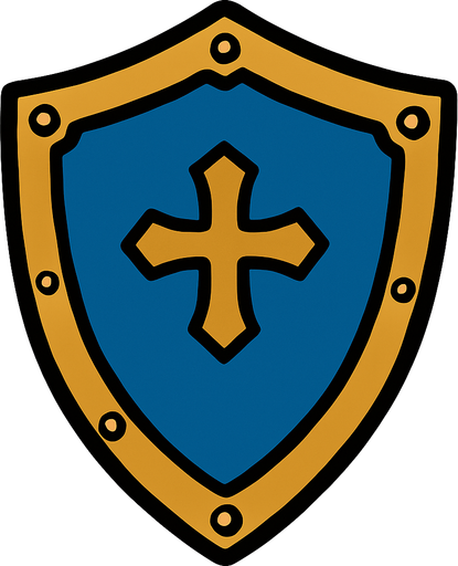 Kalkan.
In-Game asset.  2d.  High contrast.  No shadows