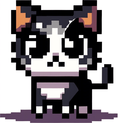 make the ghost version of this cat.