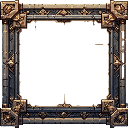 a similar image.
Single Game Texture.  In-Game asset.  2d.  Blank background.  High contrast.  No shadows