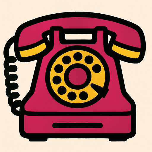 old phone.
In-Game asset.  2d.  High contrast.  No shadows