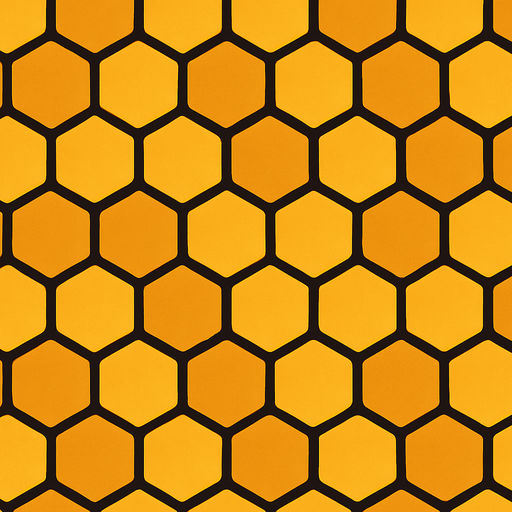 Fond d'écran ruche.
In-Game asset.  2d.  High contrast.  No shadows