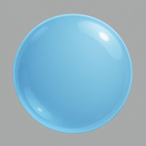 make the ball appear on the screen much more smoothly like bubble
