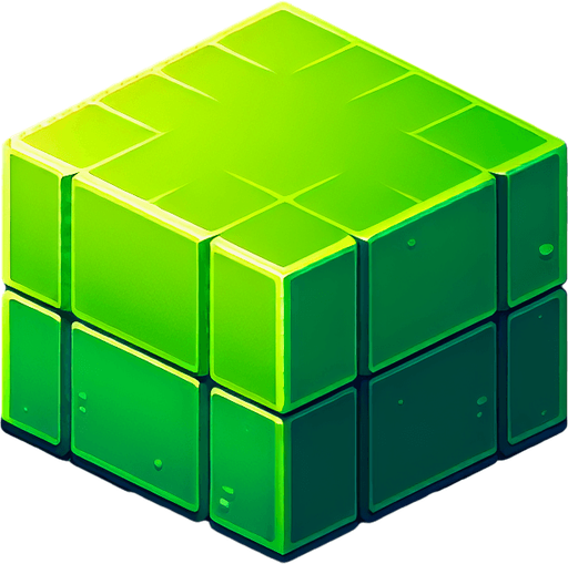 a horizontal green block.
Single Game Texture.  In-Game asset.  2d.  Blank background.  High contrast.  No shadows