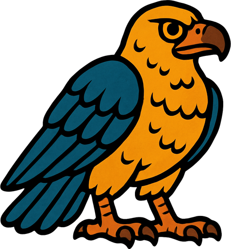 2d bird giant.
In-Game asset.  2d.  High contrast.  No shadows
