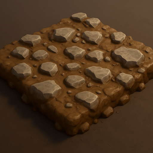 mud and stone.
In-Game asset