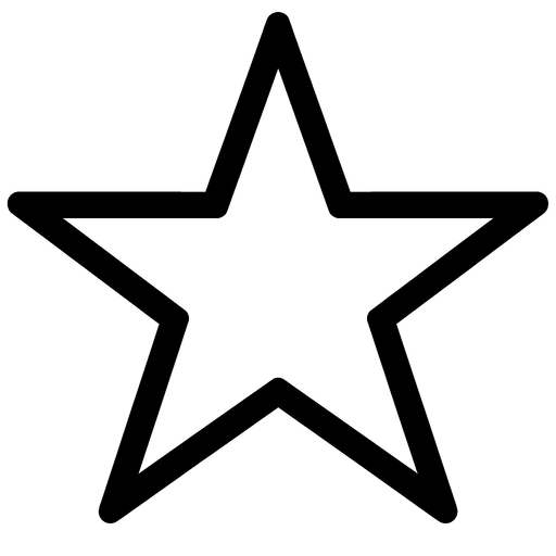 Make the black border of the start twice thicker