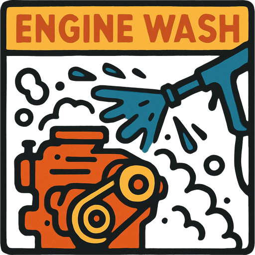 engine wash photo.
In-Game asset.  2d.  High contrast.  No shadows
