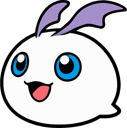 Poyomon.
In-Game asset.  2d.  High contrast.  No shadows