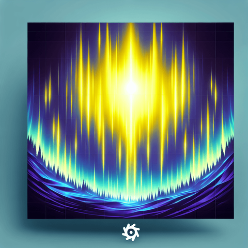 yellow bright aurora.
Single Game Texture.  In-Game asset.  2d.  Blank background.  High contrast.  No shadows