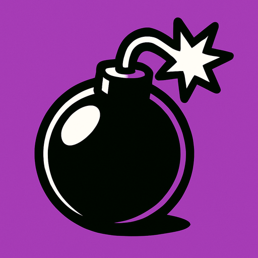 Bomb.
In-Game asset.  2d.  High contrast.  No shadows