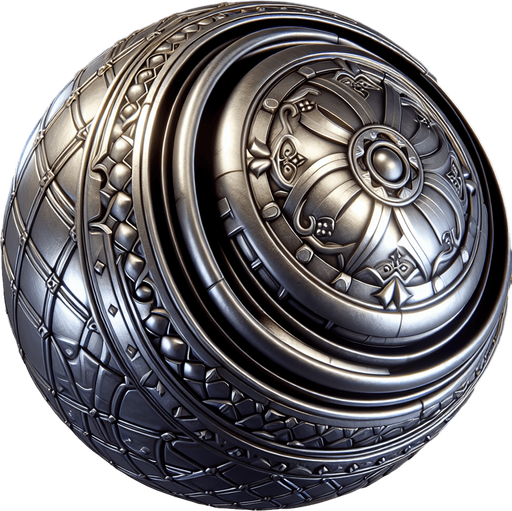 Metal.
Single Game Texture.  In-Game asset.  2d.  Blank background.  High contrast.  No shadows