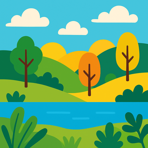 Background for relaxing puzzle game.
In-Game asset.  2d.  High contrast.  No shadows