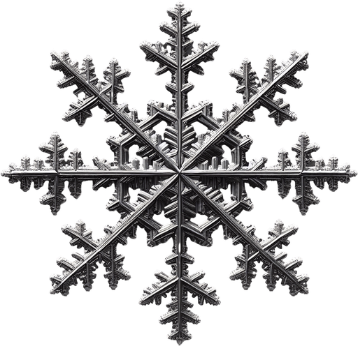 Photorealistic snowflakes.
Single Game Texture. In-Game asset. 2d. Blank background. High contrast. No shadows.