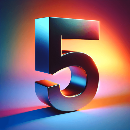 5 number.