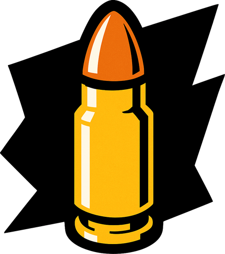 munition.
In-Game asset.  2d.  High contrast.  No shadows