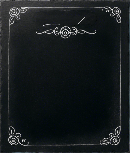 Word "POTION" in chalk