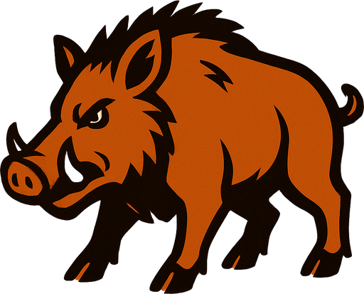 Domuz.
In-Game asset.  2d.  High contrast.  No shadows