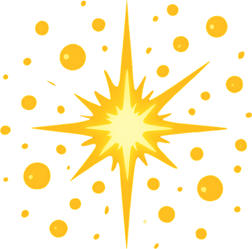 scatter light.
In-Game asset.  2d.  High contrast.  No shadows