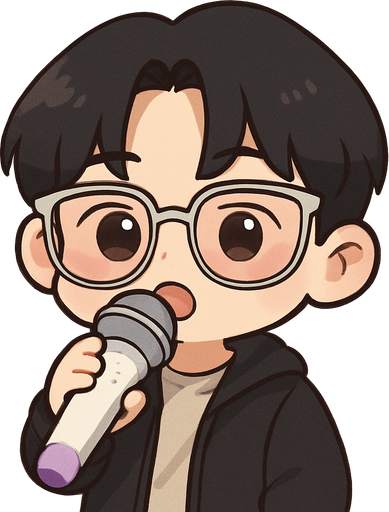 make him in cartoon chibi style, please