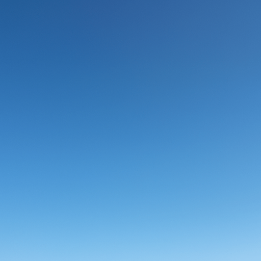 Photorealistic blue sky without clouds.
