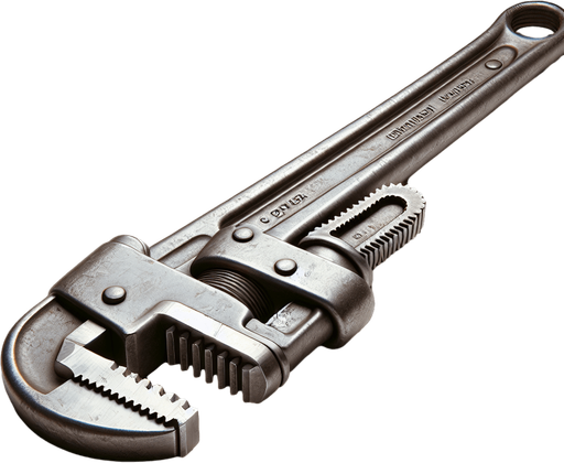 marionun ingiliz boru anahtarı aleti.
Single Game Texture.  In-Game asset.  2d.  Blank background.  High contrast.  No shadows