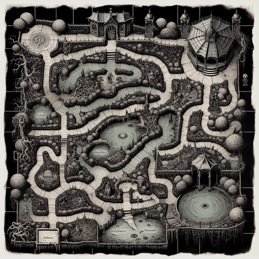 korkunç bir bahçe.
korkunç bir bahçe haritası