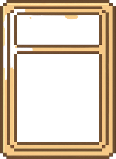 Make empty pixel art game card. #f3d296 color.
In-Game asset.  2d.  High quality.  No shadows