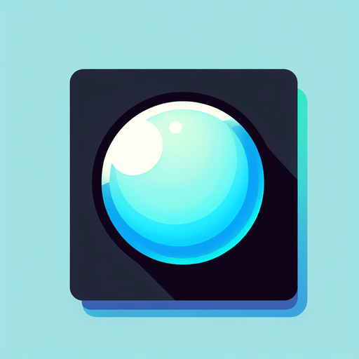 cartoon light blue circle.
Single Game Texture. In-Game asset. 2d. Blank background. High contrast. No shadows.