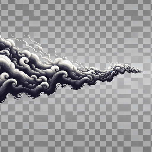 jet pack smoke trail without jetpack
Single Game Texture.  In-Game asset. .  Blank background.