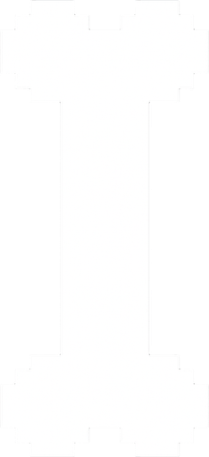 white bone undertale.
In-Game asset.  2d.  High contrast.  No shadows