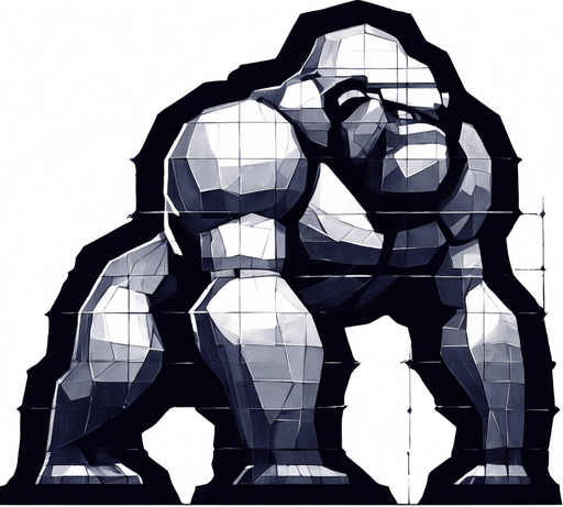 Real, facing forward