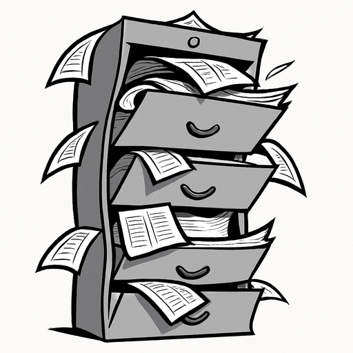 Squish the image like the cabinet is squeezing in on itself