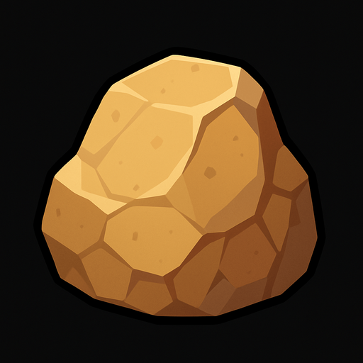 piedra.
In-Game asset.  2d.  High contrast.  No shadows