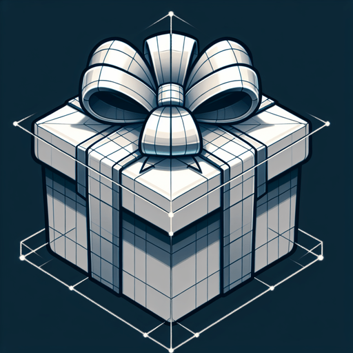 gift wrapped box, vivid colours. with bow on top Single Game Texture. In-Game asset. 2d. Blank background. High contrast. No shadows.