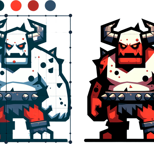 Bully.
Single Game Texture.  In-Game asset.  2d.  Blank background.  High contrast.  No shadows