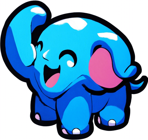 Scared look. Facing viewer. Legs flailing.